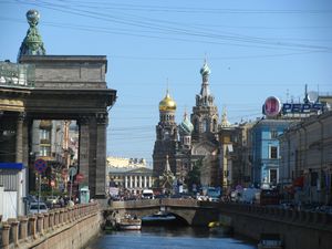 Kazan, Church of Spilled Blood, and Griboyedov Canal