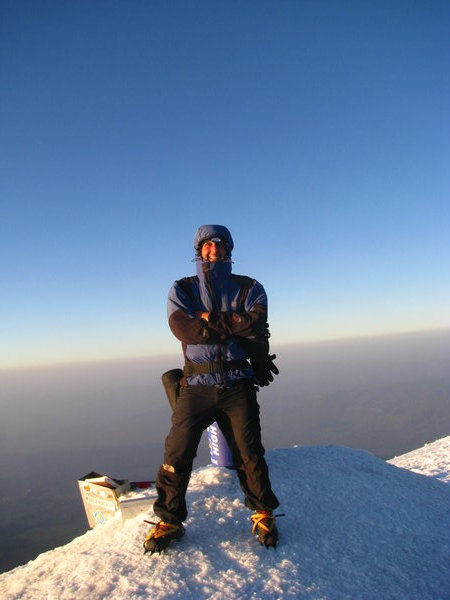 Standing on the Freezing Summit