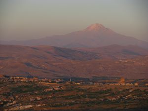 Erciyes Dağı at sunset