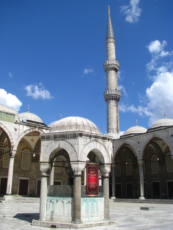 Inner Courtyard, Blue Mosque