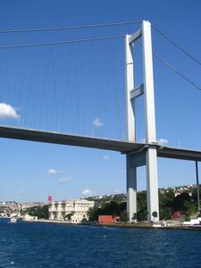 Beylerbeyi Sarayı Under the Bosphorus Bridge