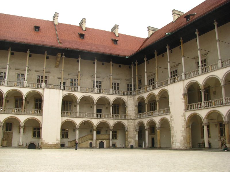 Wawel Castle Inner Courtyard
