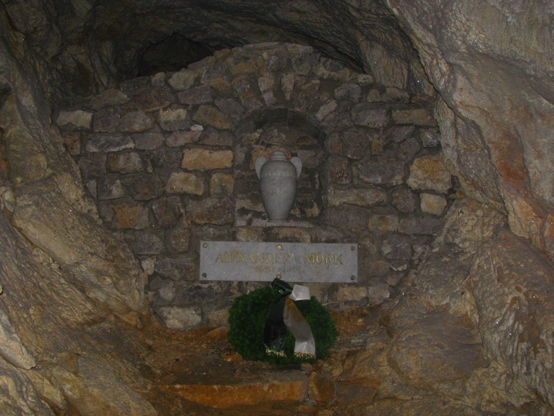 Burial of von Mörk's Ashes