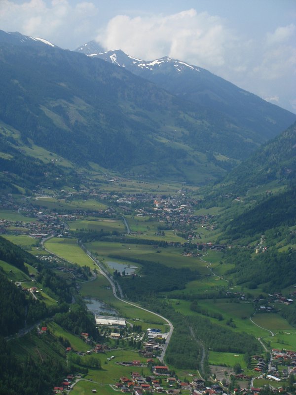 Looking North up the Valley to Bad Hofgastein