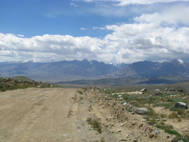 Looking Towards the Border Between Tuva and Altai Republics