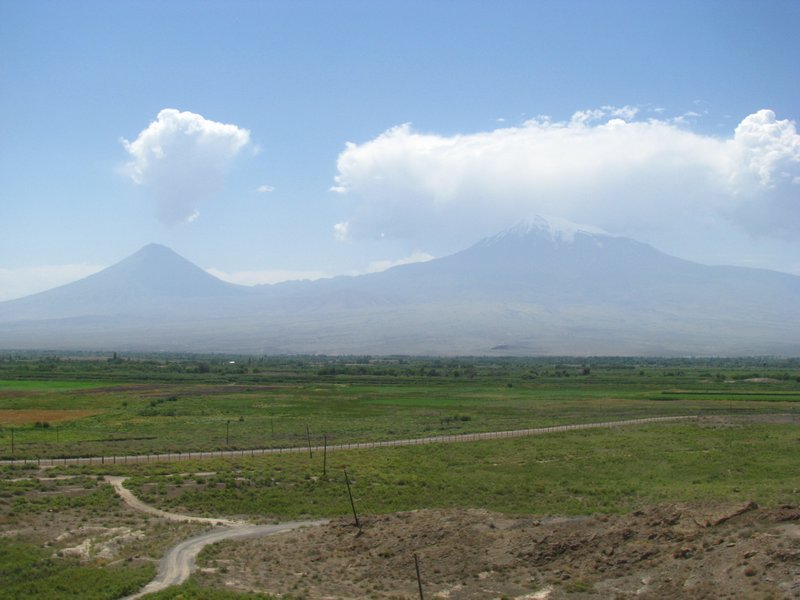 Baking Hot Plains in Front of Mount Ararat