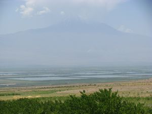 Mount Ararat Under a Cloud