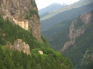 Cliff Hugging Sumela Monastery