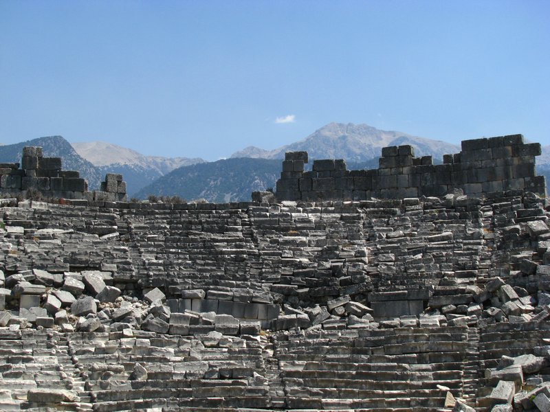 Crumbling Amphitheater, Tlos