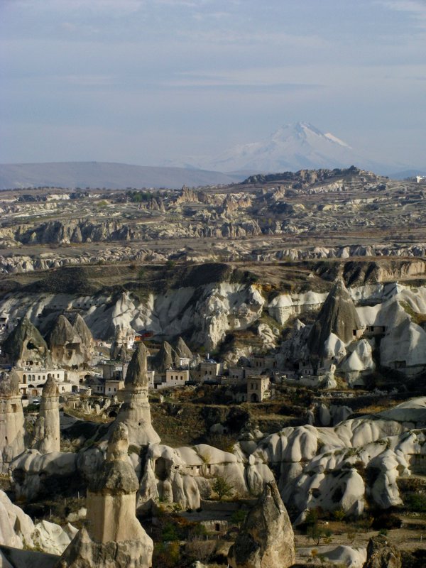 Göreme With Erciyes in the Distance