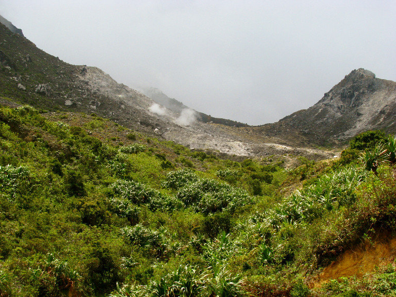 Nearing the Crater