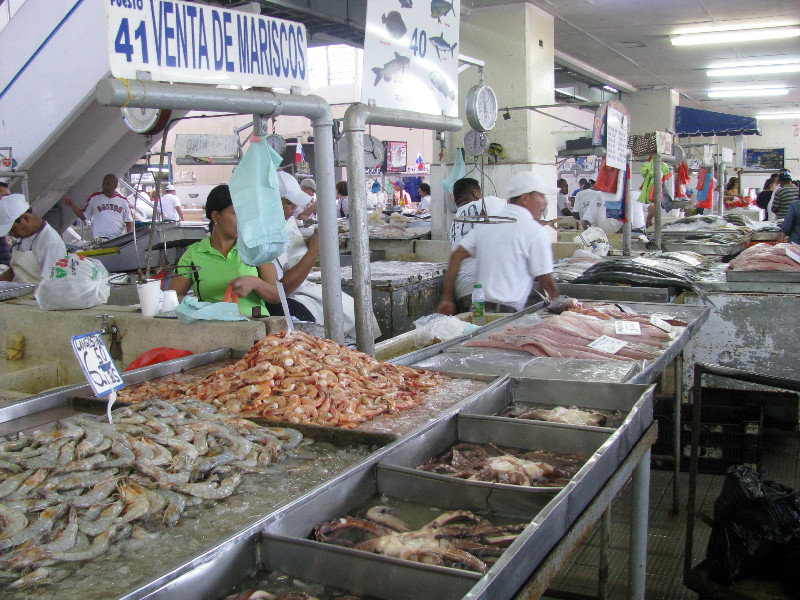 Seafood Market near Casco Viejo