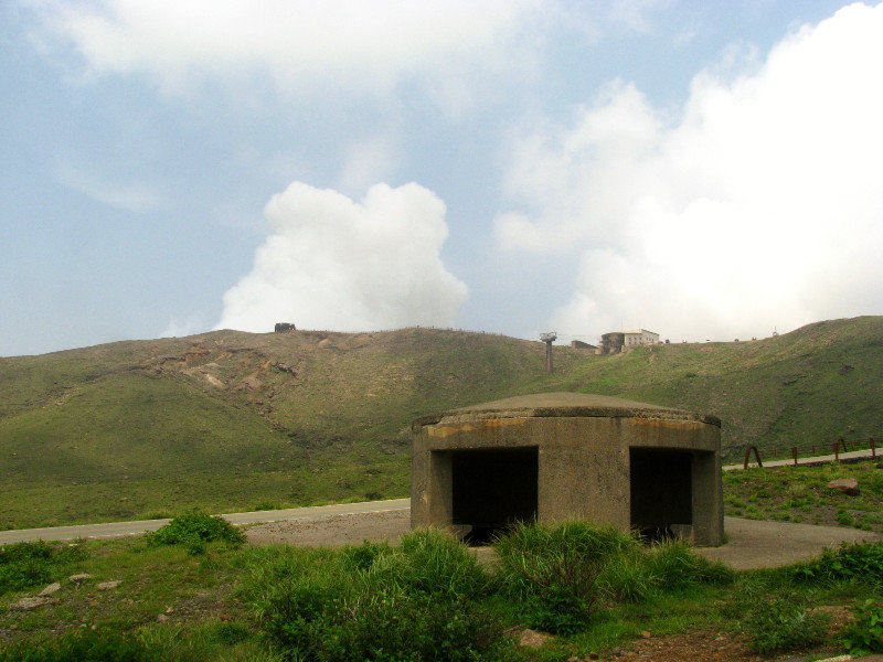 Shelter Near Nakadake Crater