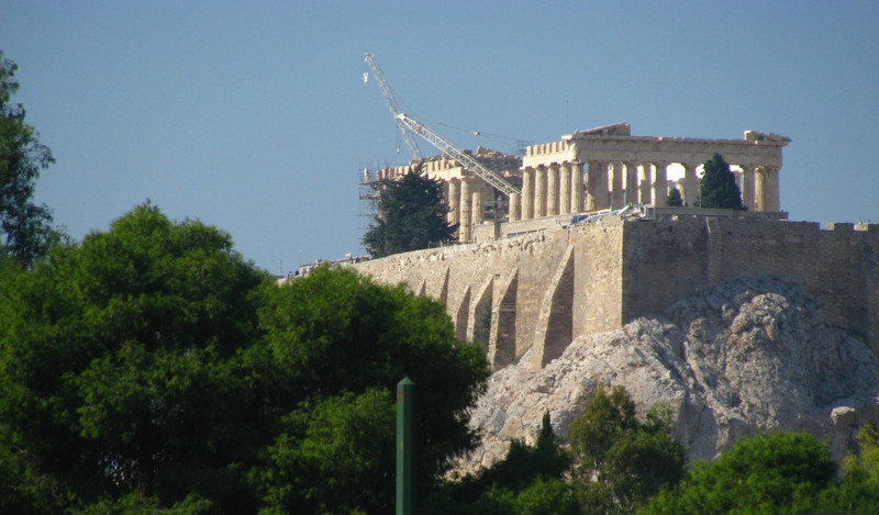 Parthenon Under Endless Reconstruction