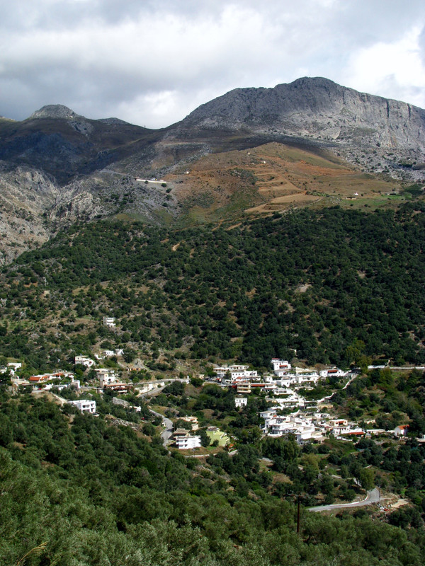 Small Village Between Plakias and Sfakia