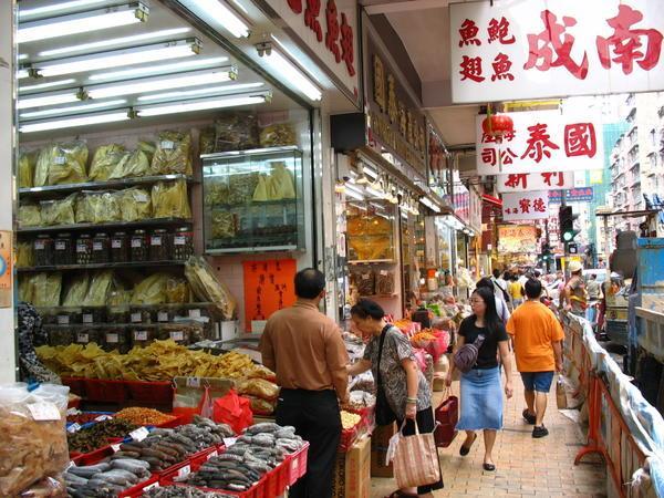 Tradtional Market, Hong Kong