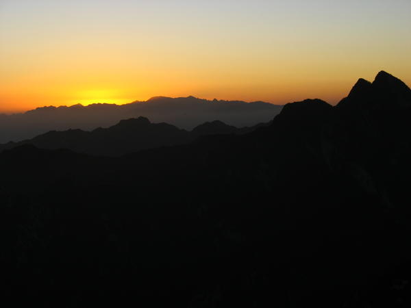 Sunrise from Hua Shan, East Peak