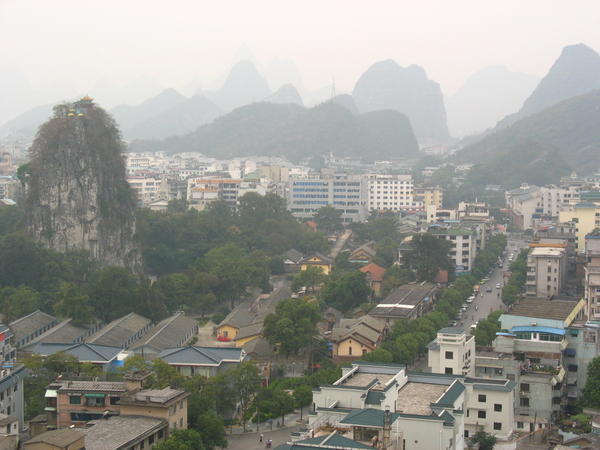 The city of Guilin, Guanxi province