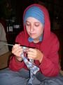 Learning to crochet