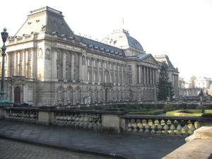 The Royal Palace in Brussels