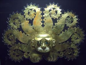 Gold Mask from Museum
