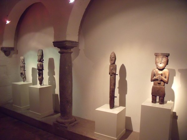 Museum statues