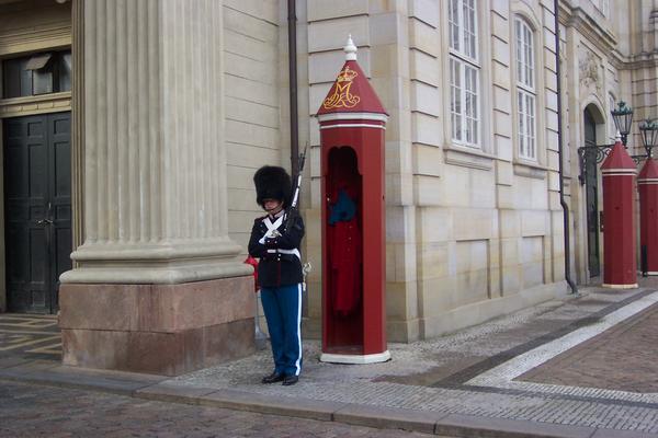 Sentry at Palace