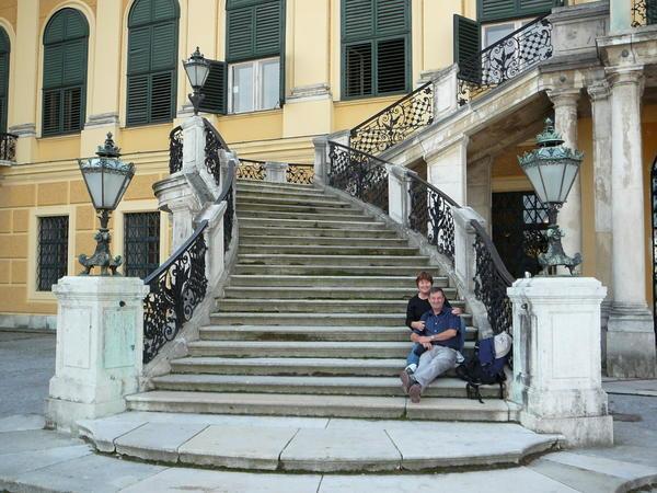 Palace steps