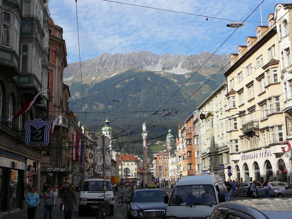 Main street Innsbruck
