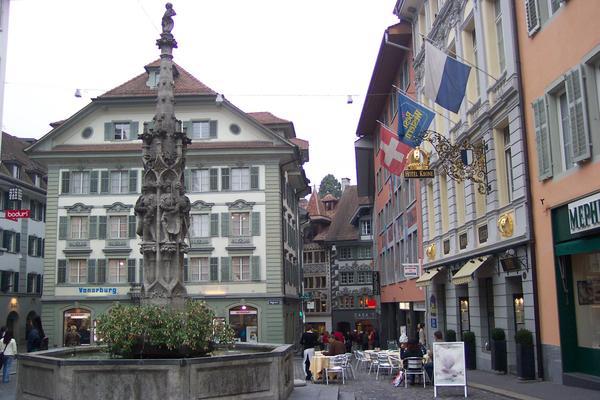 Town square Lucerne