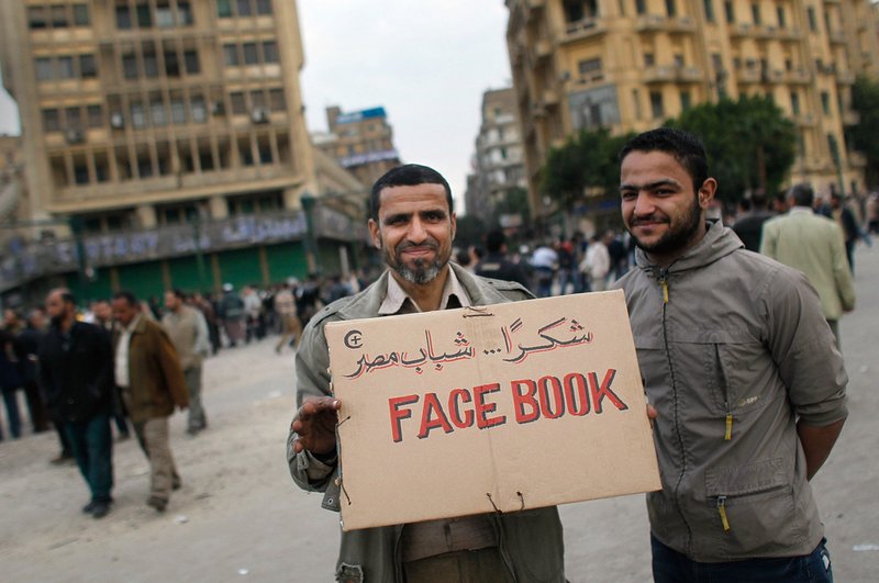 Facebook played an extremely important role in the uprisings throughout the Middle East.