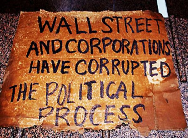 Occupy Wall Street Signs