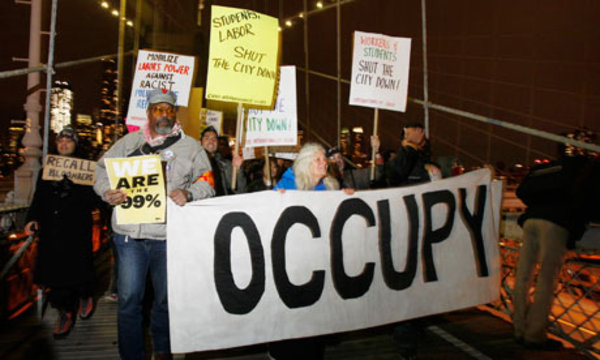 Protest for Occupy Wall Street 