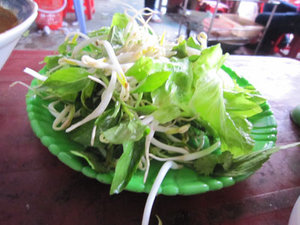 Rau Bac Ha - unique fresh vegetable in Hue