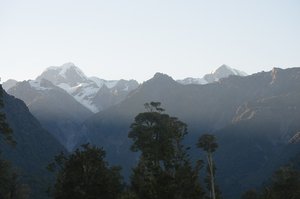 Mt. Tasman and Mt. Cook