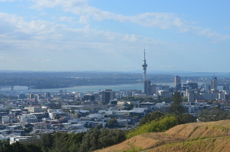 View from Mount Eden.