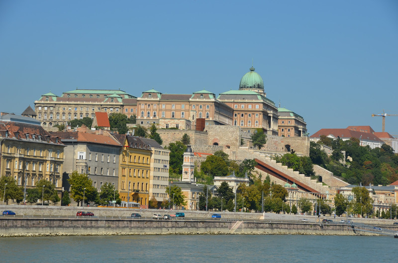 View of Budapest from the ship