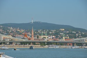 Bridge connecting Buda and Pest