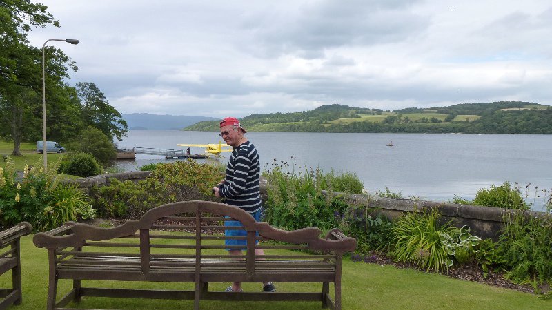 Dave at Loch Lomond