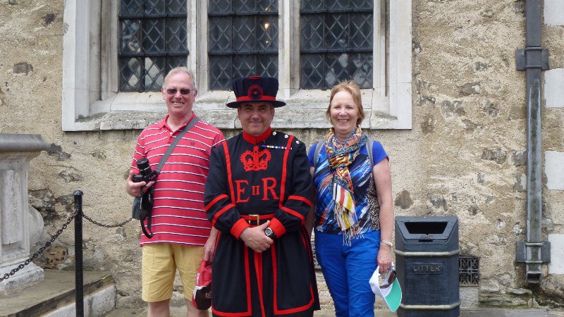 Beefeater and the travellers