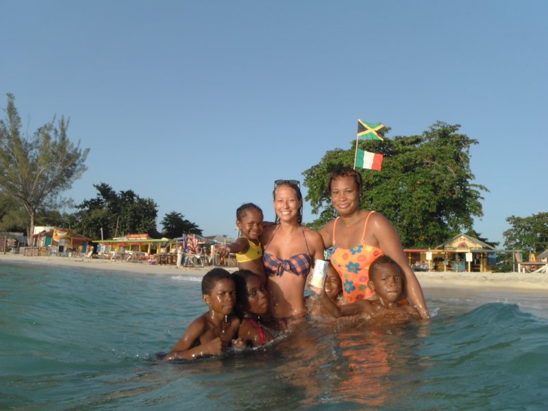 local family in negril