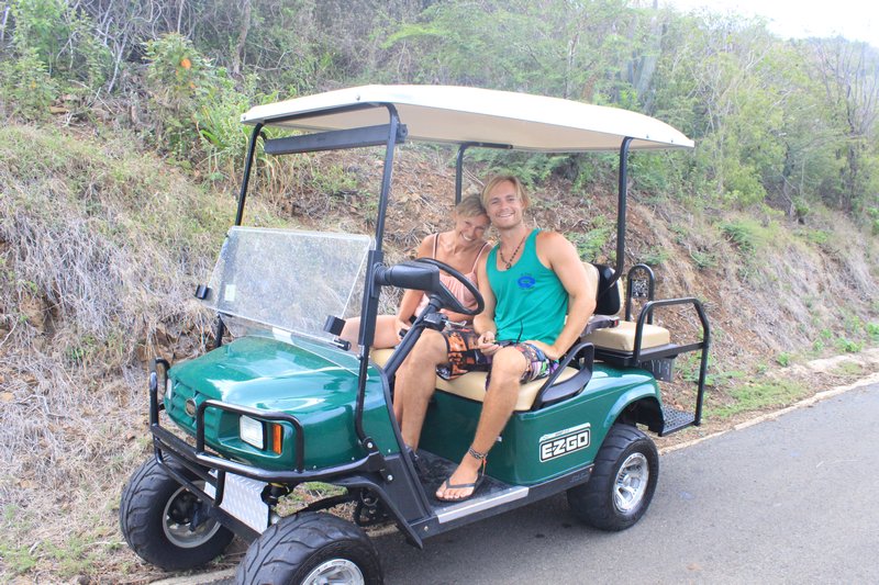 little Golf Buggy adventure around Culebra