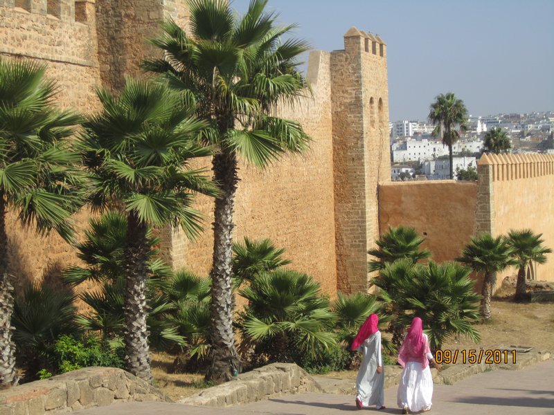 Entrance to the Kasbah in Rabab