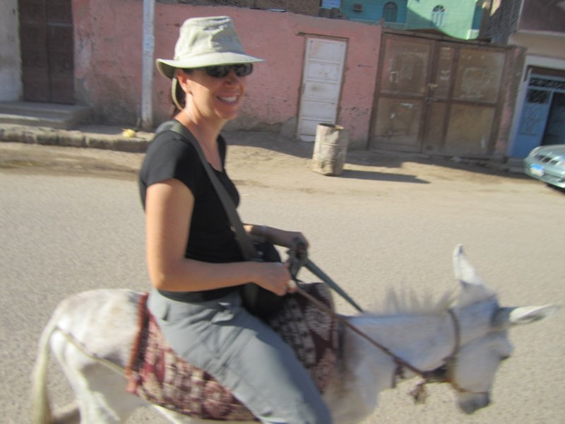 Donkey ride in Luxor to Valley of the Kings