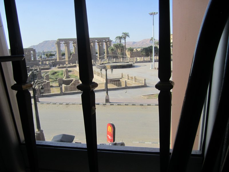 Best View of Luxor Temple from McDonald's!!