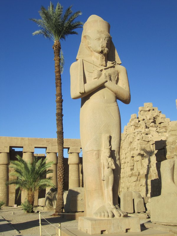 Majestic statue of Karnak