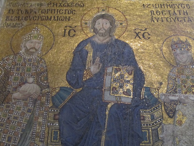 Mosaic in Aya Sofia