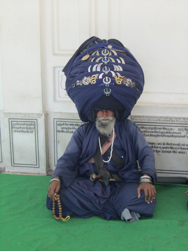 A holy man at the temple