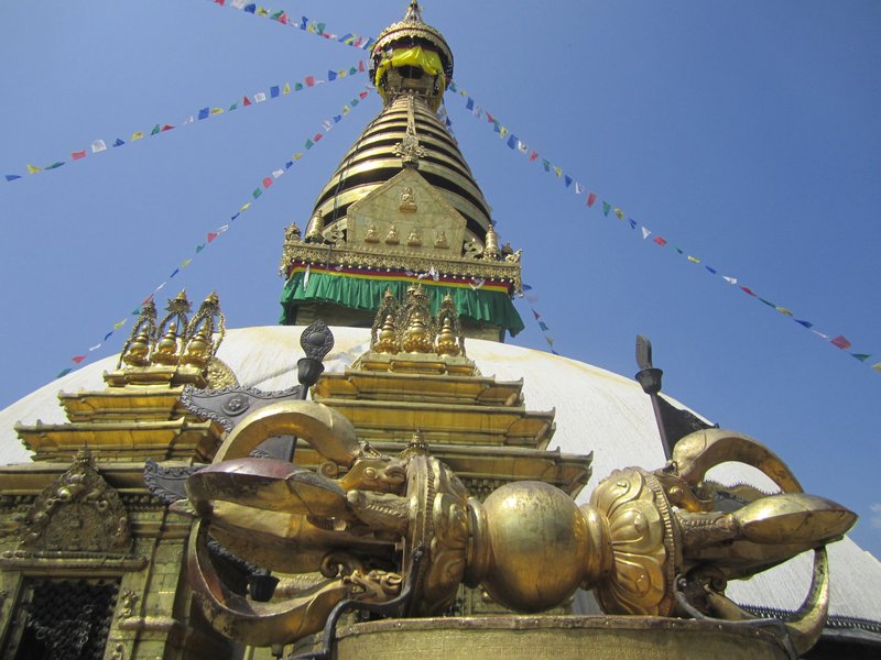 The Swayambunath Stupa