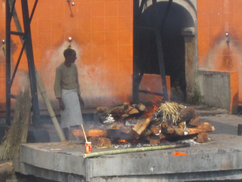 Cremations at the Hindu Temple